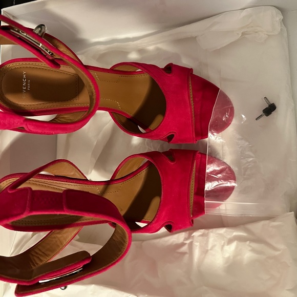 GIVENCHY SHARK SANDALE FUSCHIA - Picture 8 of 10